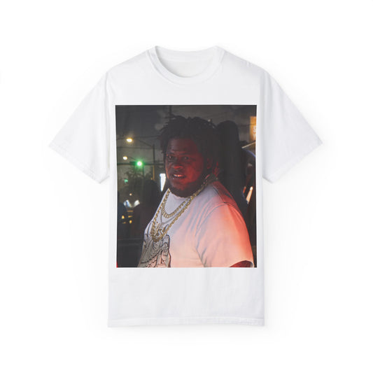 Unisex Garment-Dyed T-Shirt with Bold Graphic Design